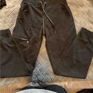 Healing Hands Woman's Black Joggers